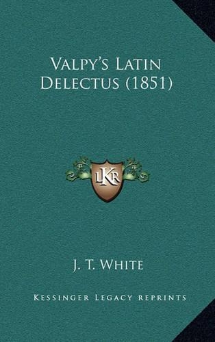 Valpy's Latin Delectus (1851)