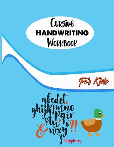 Cursive Handwriting Workbook For Kid