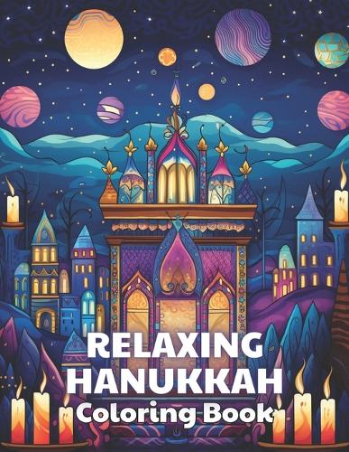 Relaxing Hanukkah Coloring Book