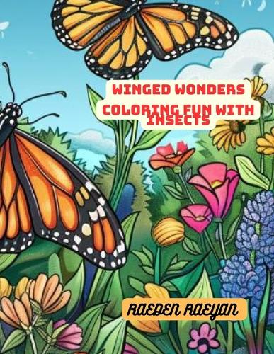 Winged Wonders: Coloring Fun with Insects and Animals