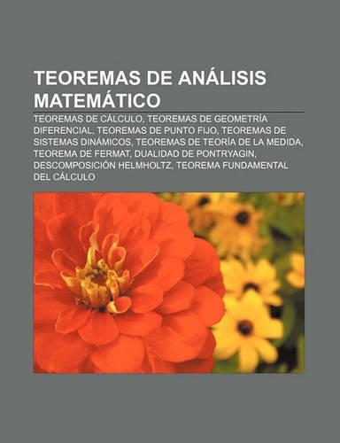 Teoremas de Analisis Matematico