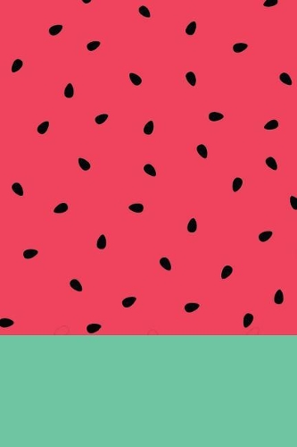 Watermelon Bullet Journal: Tropical Print 6x9 Dot Grid Notebook