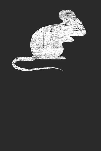 Mouse Silhouette: Mice Notebook, Dotted Bullet (6 x 9 - 120 pages) Animal Themed Notebook for Daily Journal, Diary, and Gift