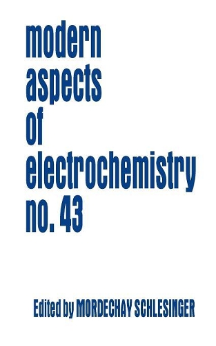 Modeling and Numerical Simulations I: (43 Modern Aspects of Electrochemistry)