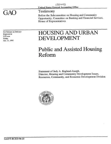 Housing and Urban Development
