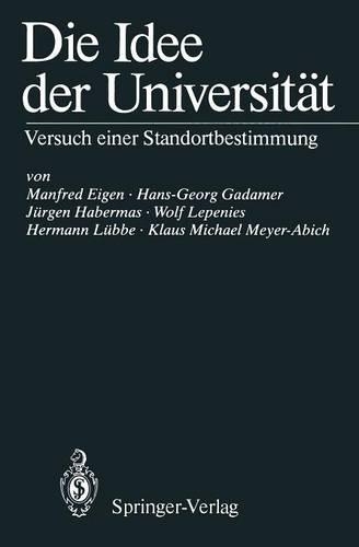 Die Idee der Universität