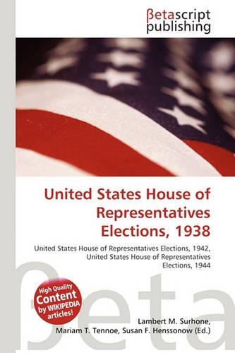 United States House of Representatives Elections, 1938: (English)
