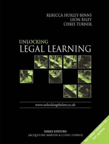 Unlocking Legal Learning