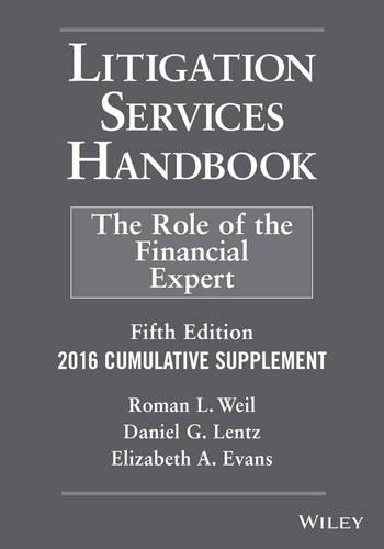 Litigation Services Handbook, 2016 Cumulative Supplement