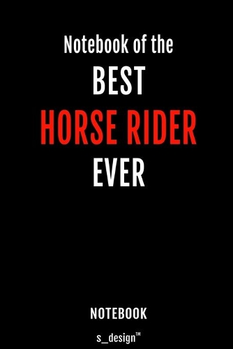 Notebook for Horse Riders / Horse Rider