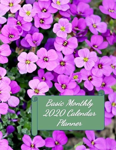 Basic Monthly 2020 Calendar Planner: A Monthly Planner for 2020 8.5x11 90 page