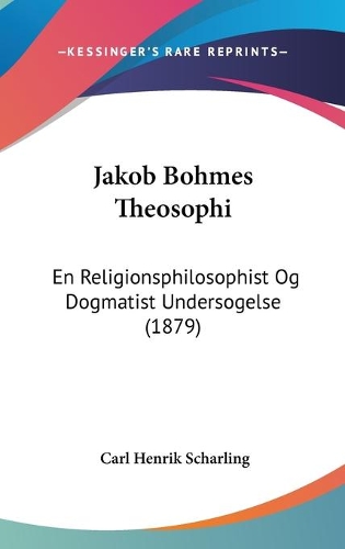 Jakob Bohmes Theosophi