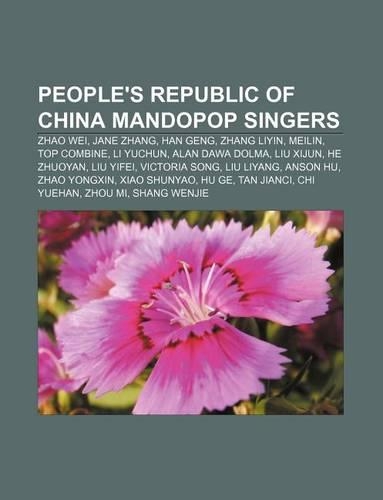 People's Republic of China Mandopop Singers