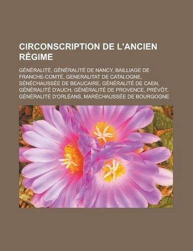 Circonscription de L'Ancien Regime