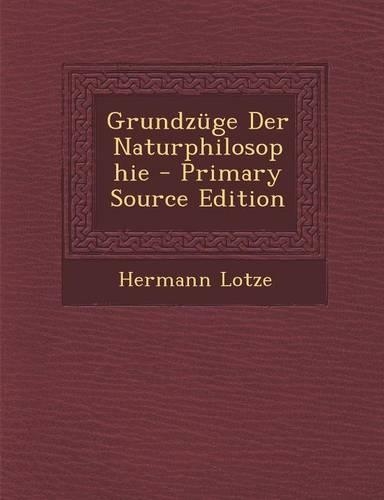 Grundzuge Der Naturphilosophie