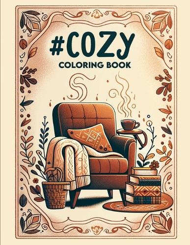 #Cozy Coloring Book: Curl up with this collection of snuggly scenes, from soft pillows to cozy nooks. Perfect for a quiet day in, these illustrations offer a gentle esca
