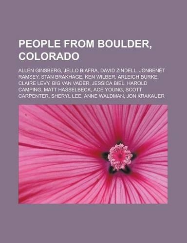 People from Boulder, Colorado