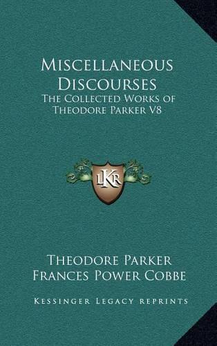 Miscellaneous Discourses