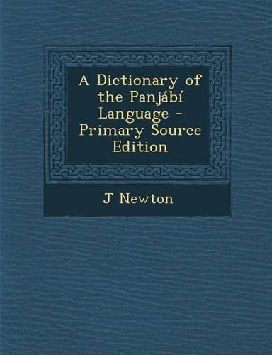 A Dictionary of the Panjabi Language