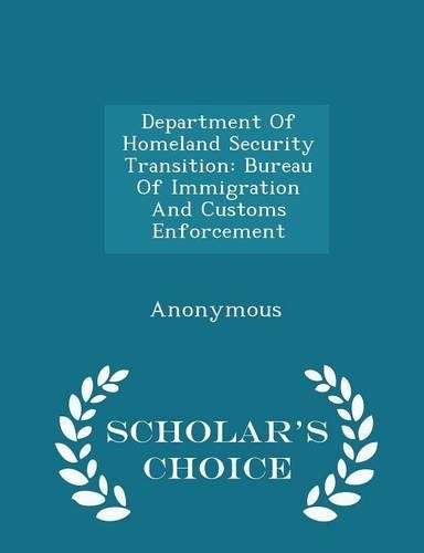 Department of Homeland Security Transition