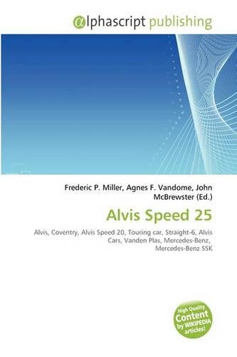 Alvis Speed 25