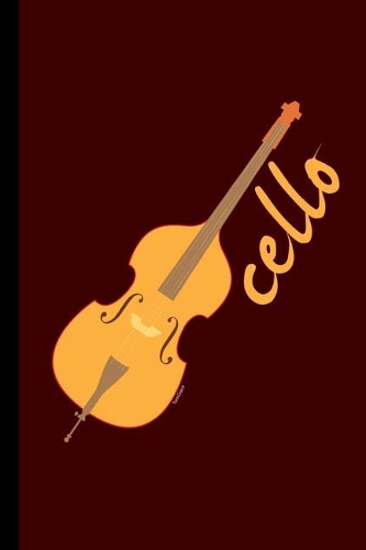 Cello: Cellist Instrumental Gift for Musicians (6x9) Music Notes Paper