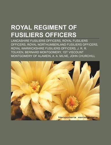 Royal Regiment of Fusiliers Officers