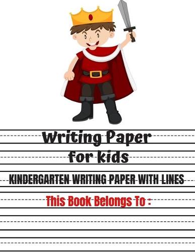 Writing Paper for Kids: Handwriting Notebook, ABC Kids, Writing Paper for kids with Dotted Lined.