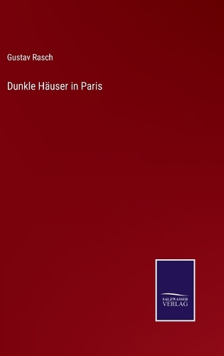 Dunkle Häuser in Paris