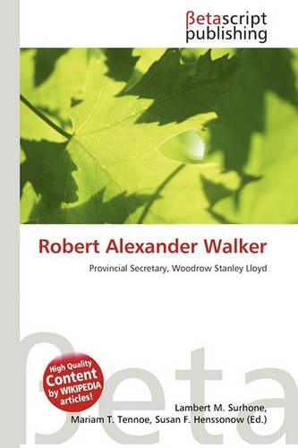 Robert Alexander Walker