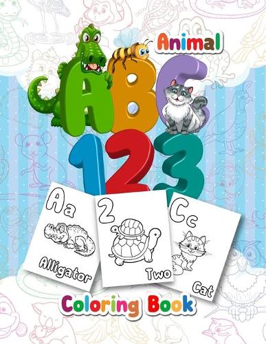 Animal ABC Coloring Book