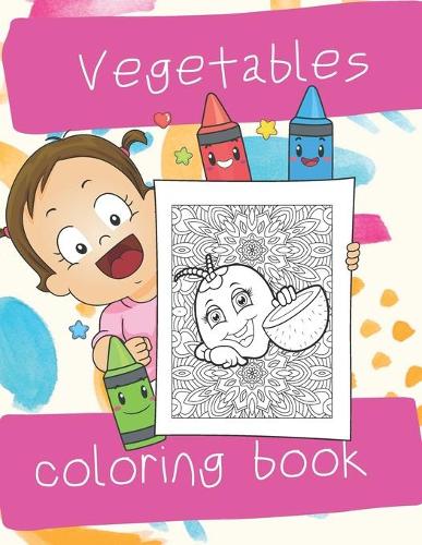 Vegetable Coloring Book