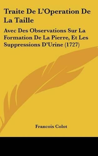 Traite de L'Operation de La Taille