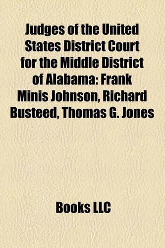 Judges of the United States District Court for the Middle District of Alabama
