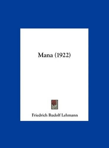 Mana (1922)