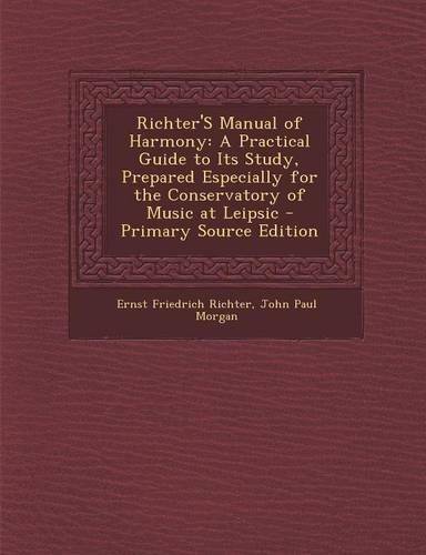 Richter's Manual of Harmony
