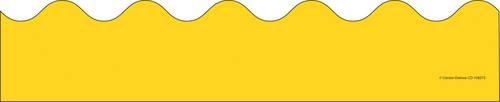 Yellow Scalloped Bulletin Board Borders