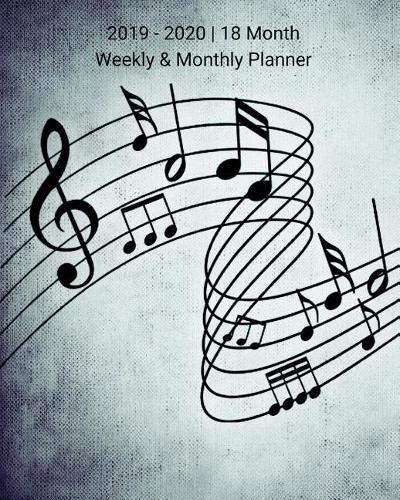 2019 - 2020 18 Month Weekly & Monthly Planner