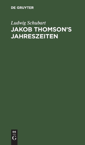 Jakob Thomson's Jahreszeiten