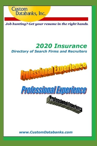 2020 Insurance Directory of Search Firms and Recruiters