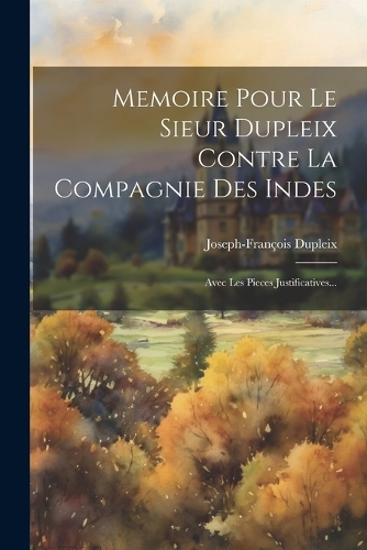 Memoire Pour Le Sieur Dupleix Contre La Compagnie Des Indes