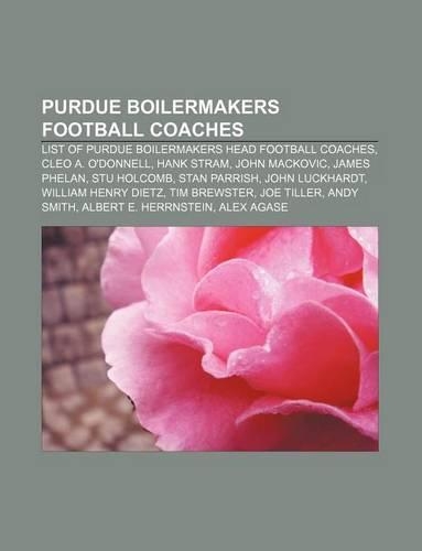 Purdue Boilermakers Football Coaches