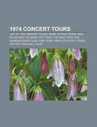 1974 Concert Tours