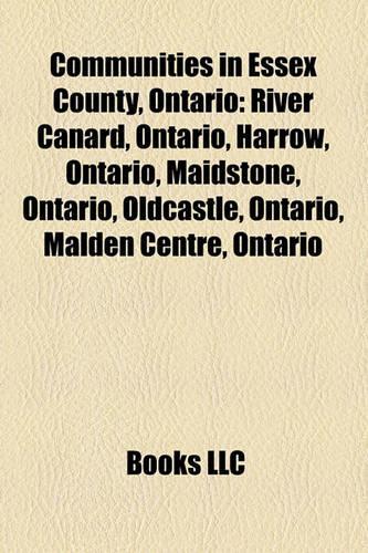 Communities in Essex County, Ontario