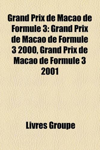 Grand Prix de Macao de Formule 3