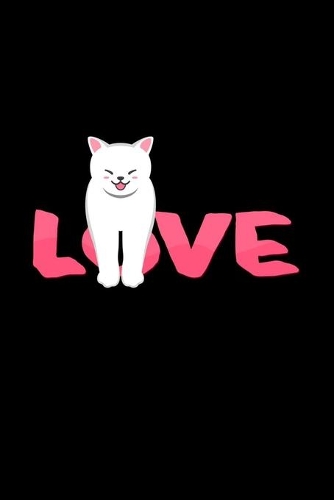 Love: 6x9 British Shorthair Cat - grid - squared paper - notebook - notes