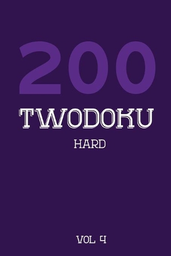 200 Twodoku Hard Vol 4