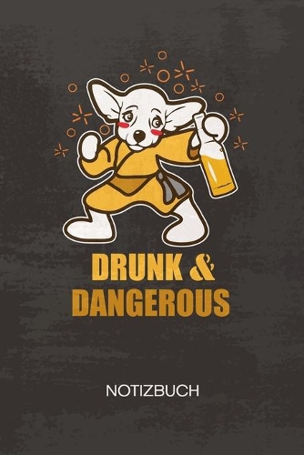 NOTIZBUCH A5 Dotted: Chihuahua Liebhaber Notizheft GEPUNKTET 120 Seiten - Hundesport Notizblock Drunken Chihuahua Skizzenbuch - Haushund Geschenk für Hundeliebhaber Hund