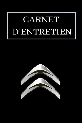 Carnet d'entretien
