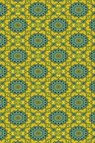 2019 Weekly Planner Stylish Classic Designer Pattern 134 Pages